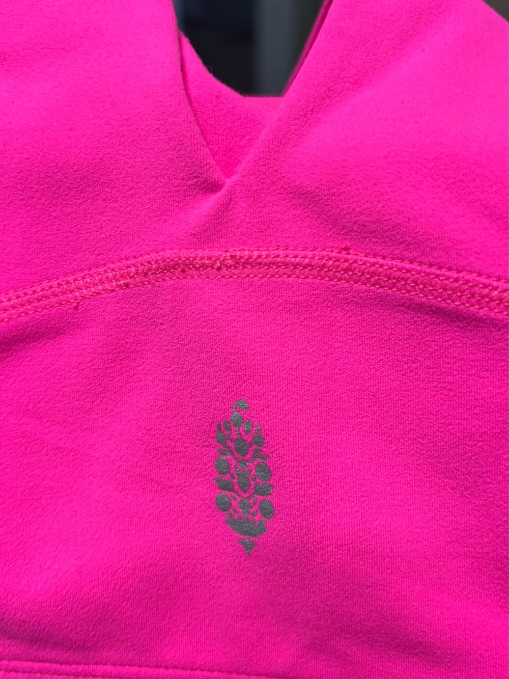 FP Hot pink sports bra with built in padding - Picture 3 of 5